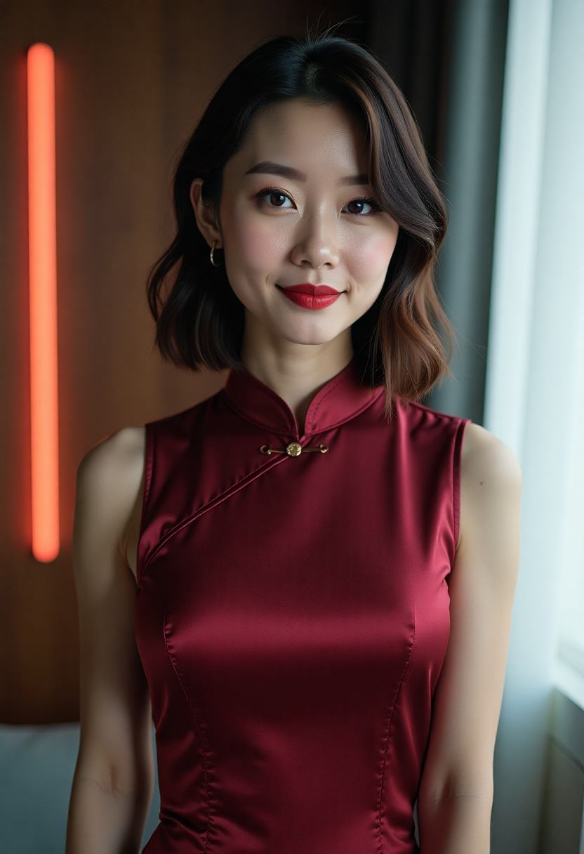首尔雨停以后竖版海报